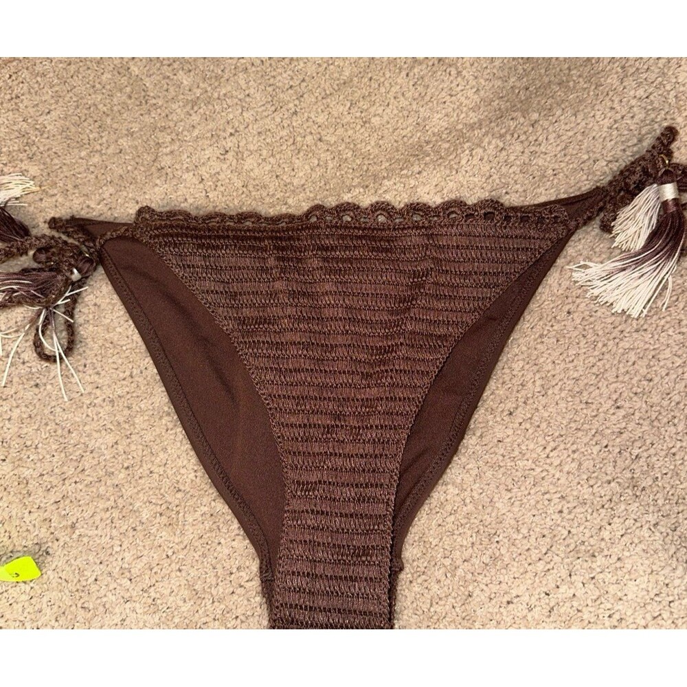 H&M NWT brown swim bottoms